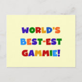 Giften van de Kleuren van Gammie van het Briefkaart (Voorkant)