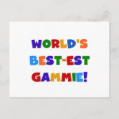 Giften van de Kleuren van Gammie van het Briefkaart (Voorkant)