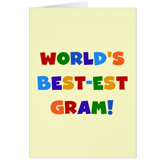 Giften van de Kleuren van het Gram van het (Voorkant)