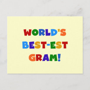 Giften van de Kleuren van het Gram van het Briefkaart