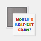 Giften van de Kleuren van het Gram van het Magneet (Voorkant / Achterkant)