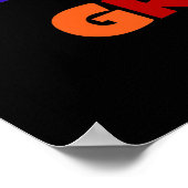 Giften van de Kleuren van het Gram van het Poster (Hoek)