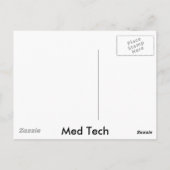Giften van de medisch technologiste (ASCP) Briefkaart (Achterkant)
