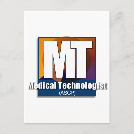 Giften van de medisch technologiste (ASCP) Briefkaart (Voorkant)