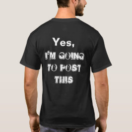Giften van de Papa van het Nieuws van de Media van T-shirt