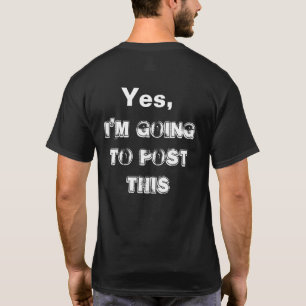 Giften van de Papa van het Nieuws van de Media van T-shirt