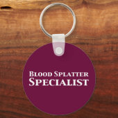 Giften van de specialist in bloedplaatjes sleutelhanger (Voorkant)