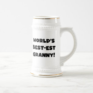 Giften van de T-shirts van de Tekst van de Oma van Bierpul