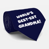 Giften van de Tekst van de Oma van best-Est van de Stropdas (Opgerold)
