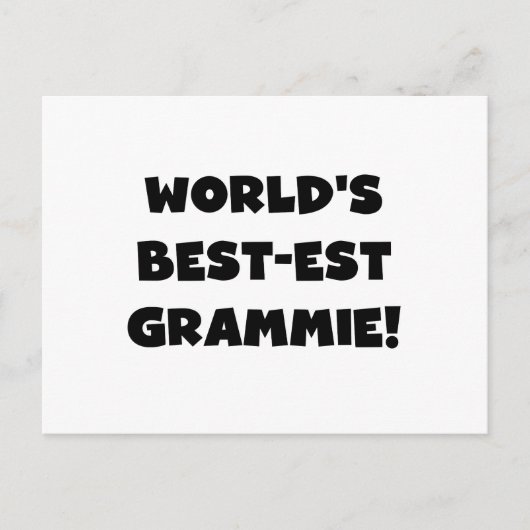 Giften van Grammie van het best-est-Beste van de Briefkaart (Voorkant)