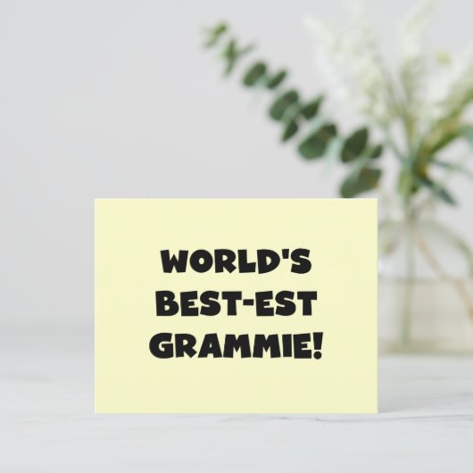 Giften van Grammie van het best-est-Beste van de Briefkaart (Staand voorkant)