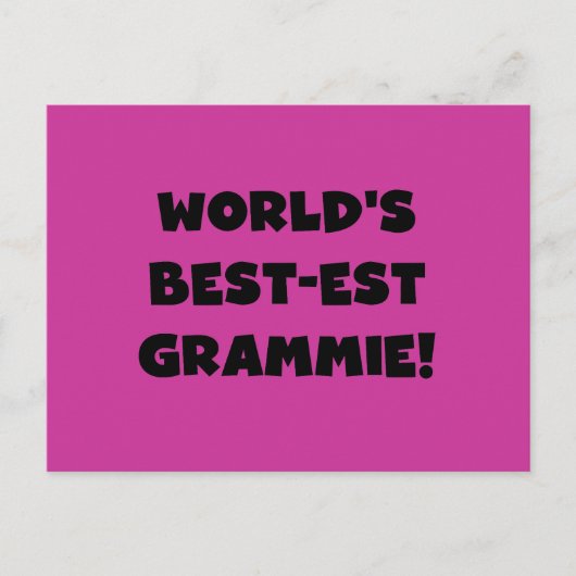 Giften van Grammie van het best-est-Beste van de Briefkaart (Voorkant)