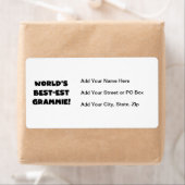 Giften van Grammie van het best-est-Beste van de Etiket (Insitu)