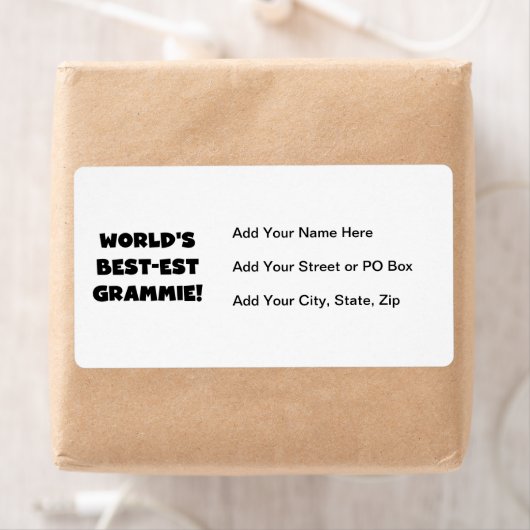 Giften van Grammie van het best-est-Beste van de Etiket (Insitu)