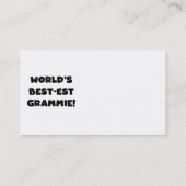 Giften van Grammie van het best-est-Beste van de Visitekaartje (Achterkant)