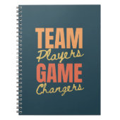 Giften van het bedrijf van de Teamwork Business Co Notitieboek (Voorkant)