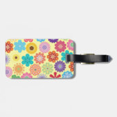 Giften van het meisjesventilatorkrachtige flessenp bagagelabel (Achterkant horizontaal)