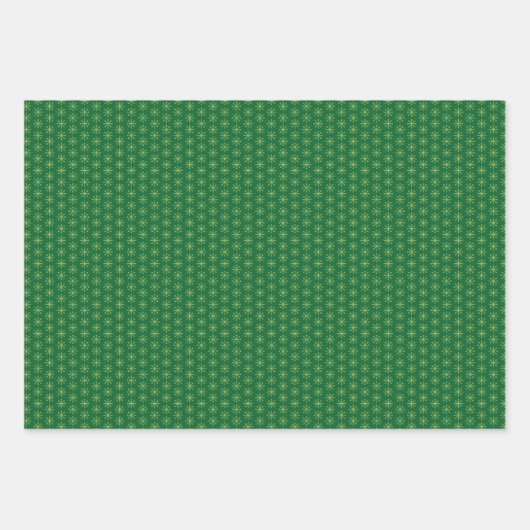 Giften van kerstkaarten inpakpapier vel (Voorkant 3)