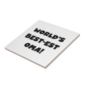 Giften van Oma van het best-est-Beste van de Tegeltje (Zijkant)