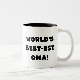 Giften van Oma van het best-est-Beste van de Tweekleurige Koffiemok