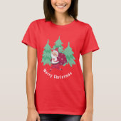 Giften van Santa Claus T-Shirt (Voorkant)