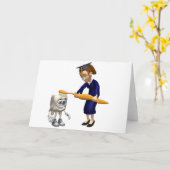 Giften van tandheelkundig Afstuderen of tandheelku Kaart (Gele Bloem)