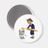 Giften van tandheelkundig Afstuderen of tandheelku Magneet (Voorkant / Achterkant)