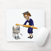 Giften van tandheelkundig Afstuderen of tandheelku Muismat (Met muis)