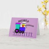 Giften van treinpersoneel in ruste kaart (Gele Bloem)