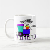 Giften van treinpersoneel in ruste koffiemok (Links)