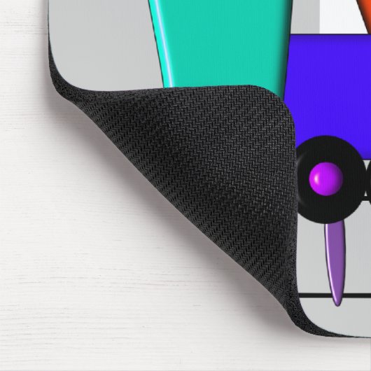 Giften van treinpersoneel in ruste muismat (Hoek)