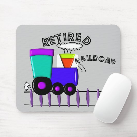 Giften van treinpersoneel in ruste muismat (Met muis)