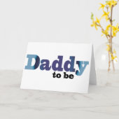 giften voor aanstaande vaders kaart (Gele Bloem)