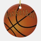 Giften voor Basketball Coach Ideeën Keramisch Ornament (Achterkant)