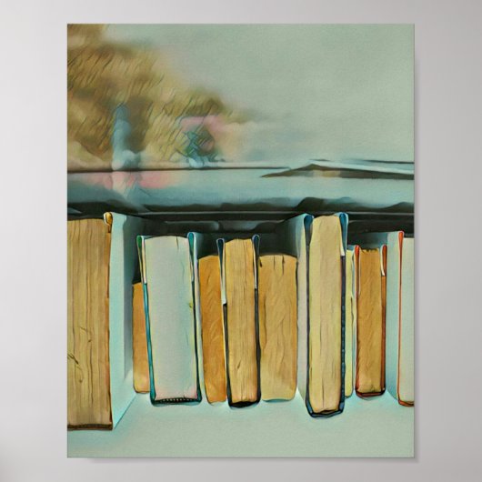 Giften voor boekliefhebbers poster (Voorkant)