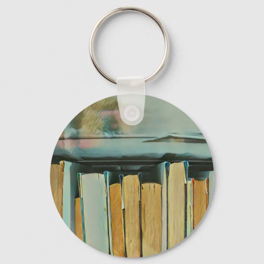 Giften voor boekliefhebbers sleutelhanger (Voorkant)