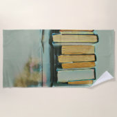 Giften voor boekliefhebbers strandlaken (Voorkant)