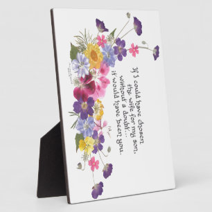 Giften voor dochter-inLaw Fotoplaat