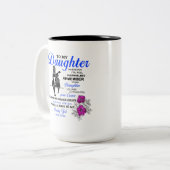 Giften voor Dochter - naar mijn Mok van de Dochter (Voorkant links)