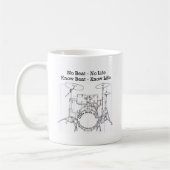 Giften voor Drummers, muzikanten en dansers Koffiemok (Links)