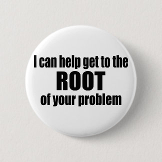 Giften voor endodontisten ronde button 5,7 cm
