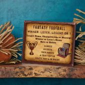 Giften voor Fantasy Football Lovers, Winners, Lose Fotoplaat (Zijkant)