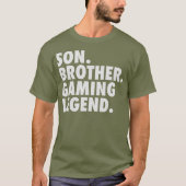 Giften voor games voor tienerkerstavond t-shirt (Voorkant)