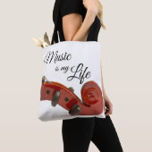 Giften voor gewelddadige spelers - Muziek is mijn Tote Bag (Dichtbij)