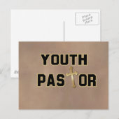 Giften voor jeugdpastor briefkaart (Voorkant / Achterkant)