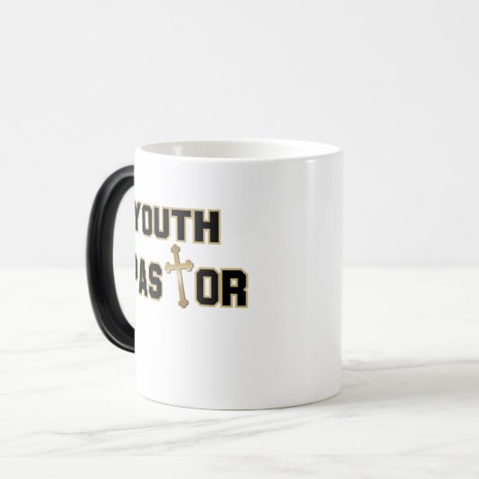 Giften voor jeugdpastor magische mok (Voorkant links)