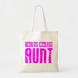 Giften voor Koele Tantes: De roze Koelste Tante Tote Bag