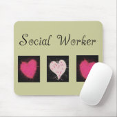 Giften voor maatschappelijk werkers muismat (Met muis)