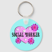 Giften voor maatschappelijk werkers sleutelhanger (Voorkant)