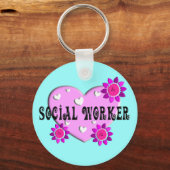 Giften voor maatschappelijk werkers sleutelhanger (Voorkant)
